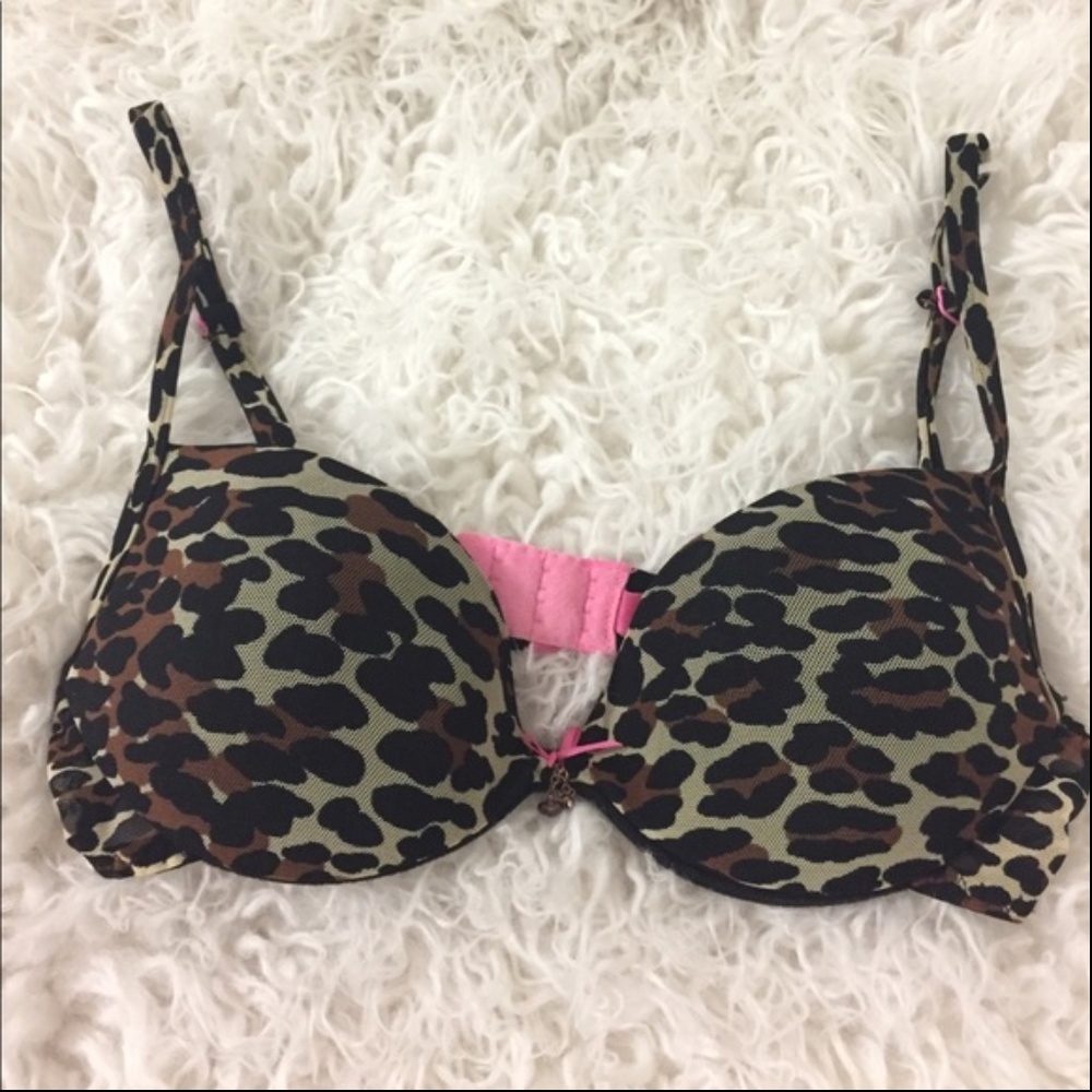 Betsey Johnson Cheetah Bra 34B